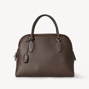 Brown Leather Handbag / India 12.00 Bag in Leather